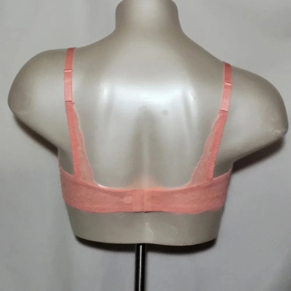 34DD Gilligan & O'Malley Everyday Lift Push-Up Underwire Bra Pom Pom Pink NWT - Picture 6 of 8